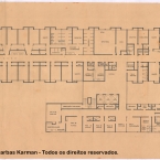 Hospital de Clinicas de Pelotas. Jarbas Karman e Alfred Willer, 1956. 4º pavimento